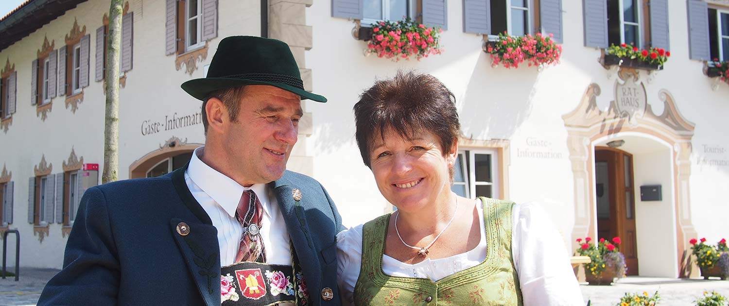 Familie Heiß vom Bauernhof "zum Baur" in Krün im Karwendel