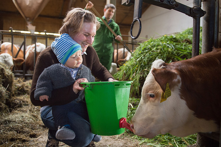 Familienurlaub auf dem Bauernhof