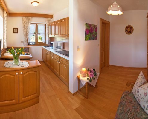 Ferienwohnung in Krün, Karwendel, Zugspitzblick 5 ***** Sterne, Wohnküche