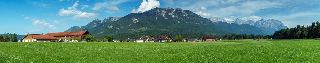 Zum Baur - Panorama Krün