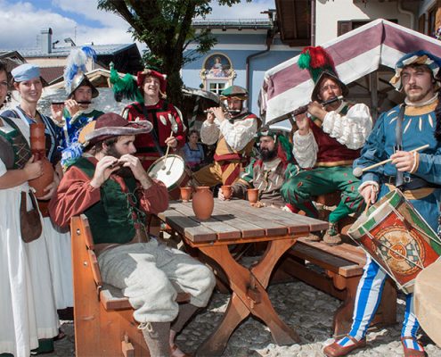 Der Bozner Markt 2017 in Mittenwald