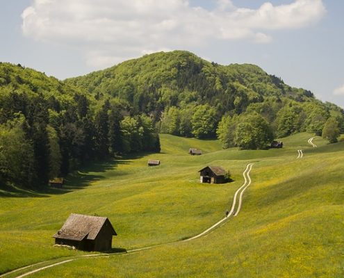 Wandern in den Bergen