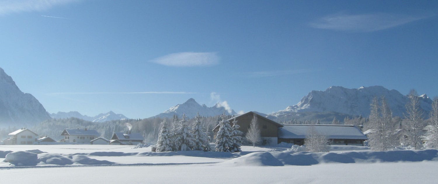 Winterferien in Krün im Karwendel