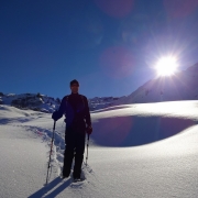 BR Schneeschuh Wanderung in der Nacht